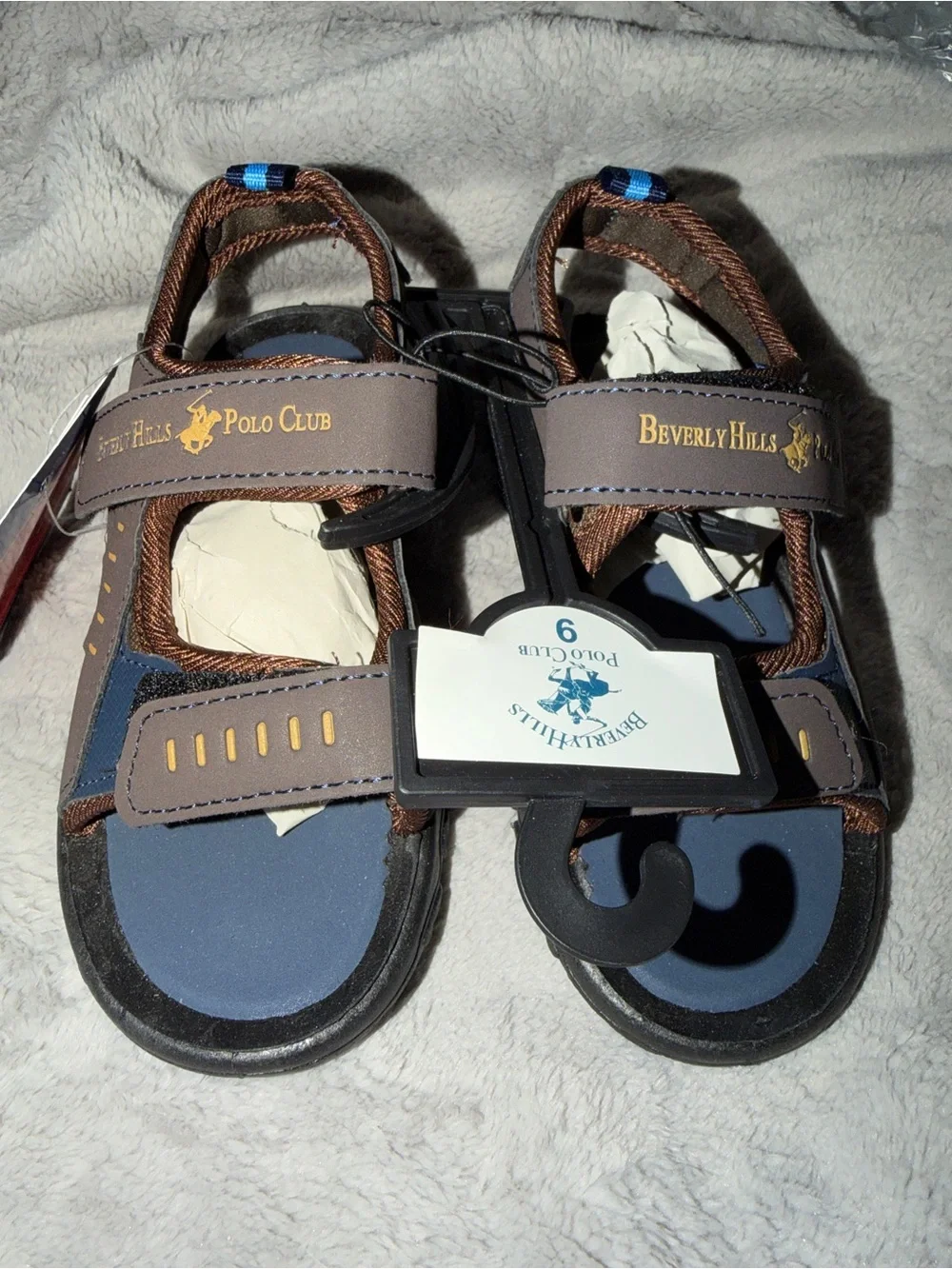 Beverly Hills Polo Club Boys' Open Toe Sports Sandals